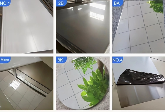 AISI 200 serie 300 serie 400 serie staalplaat met kaarten, geïmprimeerd anti-slip staal diamanten plaat spoel