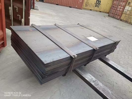 Goedkwaliteit ASTM A36 SS400 Q235 Q345 Q355 Warmgewalst koolstofstaalplaat voor gebouwbouw