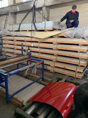 Kleuren aluminiumplaat Plaat van stalen plaat aanpasbaar met knippen buigen Lassen Puncheren Diensten ANSI-standaard