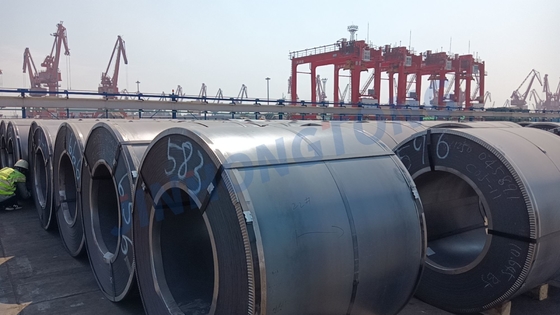 Warmgewalste zwarte Ss400b ijzeren plaat metalen rollen 6 mm Hrc Ms spoel voor container Platen buigen en snijden