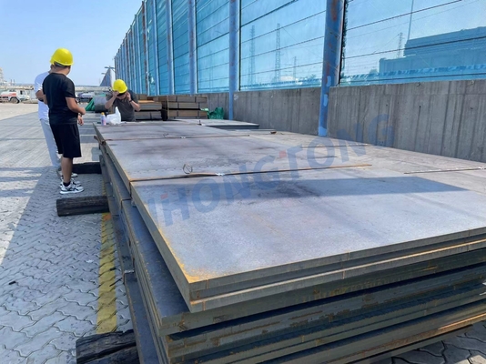3 mm A283 A36 5160 Ss400 St37 Ah36 Marine Grade milde staalplaat S235jr warmgewalst koolstofstaalplaat