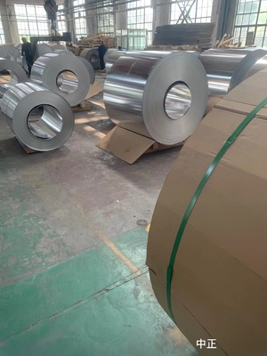 China Fabriek Op maat en korting Prijs Aluminiumstrook Aluminium gecoat Aluminium spoel