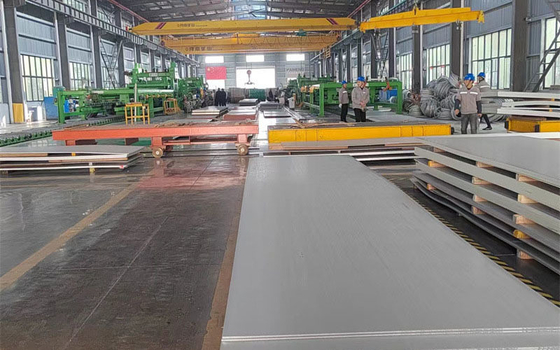 Fabrieksprijs op maat 201 202 304 316 4,5 mm dik 2B roestvrij staalplaat voor voedselindustrie