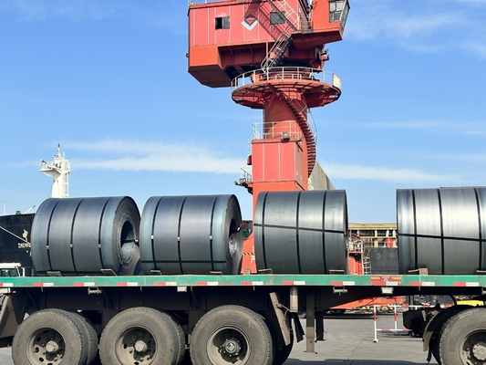 Warmgewalste stalen spoel Grote voorraad Lage prijs Q195 Q215 Q235 Q255 Q275 Q355 Ss400 C100s Aisi1095 High Carbon Strip Steel Spoel