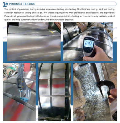 G550 Dx51d G30 G60 G90 Zinkcoating Z20-Z275 Gi/Gl/PPGI/PPGL gegalvaniseerde spoel