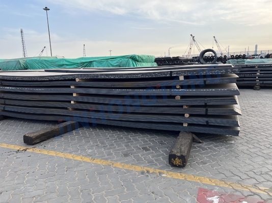 Grote voorraad warmgewalste koolstofstaalplaten, verkrijgbaar in maten 212506000mm, van de soorten Q355, SS400 en Q195