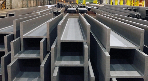 beste prijs structureel koolstofstaal goedkope prijs h balk hn 250 x 125 met kwaliteit q235b q345b