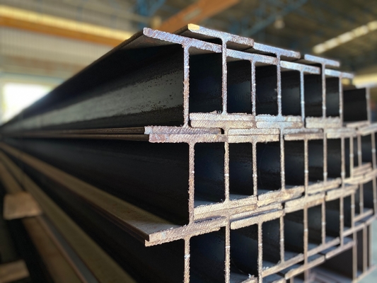 beste prijs structureel koolstofstaal goedkope prijs h balk hn 250 x 125 met kwaliteit q235b q345b