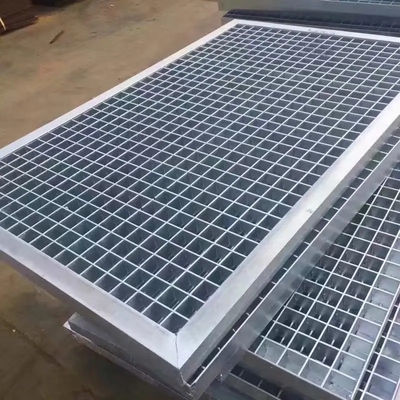 Fabriek Groothandel Kleurbedekte zachte stalen ronde rooster 1m x 1m gegalvaniseerde stalen rooster