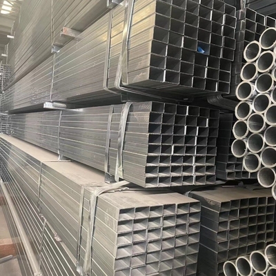 40x40 vierkant buispijp Astm staalprofiel Ms vierkant buis gegalvaniseerd vierkant en rechthoekig staal binnen 7 dagen Q235 Q195 St37