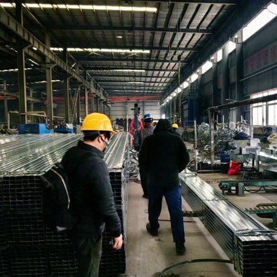 40x40 vierkant buispijp Astm staalprofiel Ms vierkant buis gegalvaniseerd vierkant en rechthoekig staal binnen 7 dagen Q235 Q195 St37