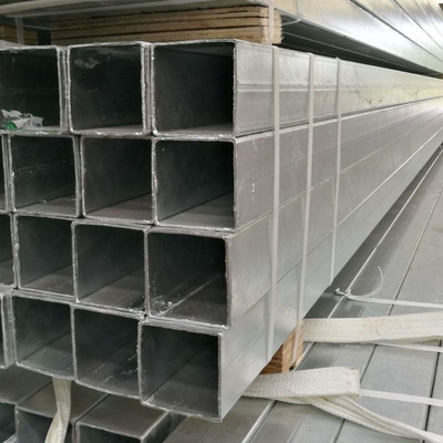 Vierkant buispijp 50x50mm Zwart rechthoekig ijzeren buis 1,8 mm Dikte Warm gedompeld gegalvaniseerd vierkant buis