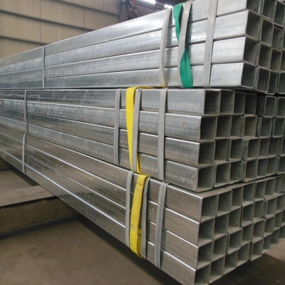 En10219 St37-2 20x20 25x25 40x40 50x50 60x60 20x40 30x50 150x150 Holle sectie Vierkante buis gegalvaniseerd stalen rechthoekige buis