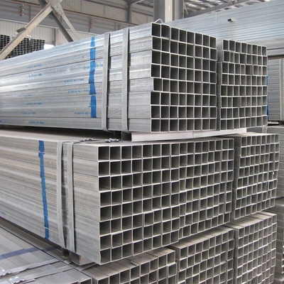 En10219 St37-2 20x20 25x25 40x40 50x50 60x60 20x40 30x50 150x150 Holle sectie Vierkante buis gegalvaniseerd stalen rechthoekige buis