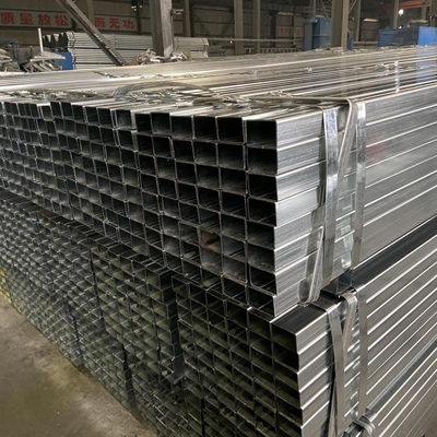 En10219 St37-2 20x20 25x25 40x40 50x50 60x60 20x40 30x50 150x150 Holle sectie Vierkante buis gegalvaniseerd stalen rechthoekige buis