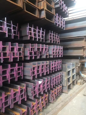 Q235b S275jr Staal H-balken 100 mm Kolom en balk Structurele staal met een concurrerende prijs H-profiel staal