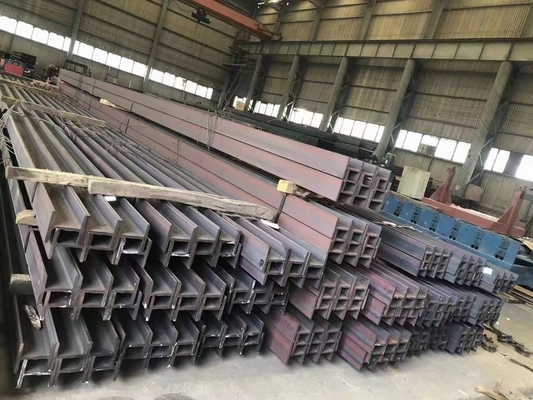 China produceren van koolstofstaal voor structurele structuren goedkope prijs h balk hn 250 x 125 met kwaliteit q235b q345b