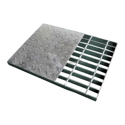 metalen gaasvloerroosters gegalvaniseerd wandelpad gaasroosters 32x5mm bar roosters