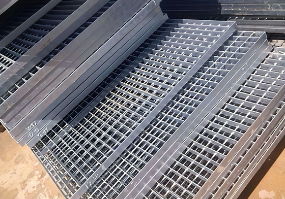 Warm gedompeld gegalvaniseerd 30*3 mm bouwmaterialen Samengestelde stalen rooster voor magazijnen