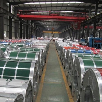 astm a653 dx51d z275 gi ppgi ppgi 0.083mm 9012 kleuren bekleed gegalvaniseerd ppgi staal spoel