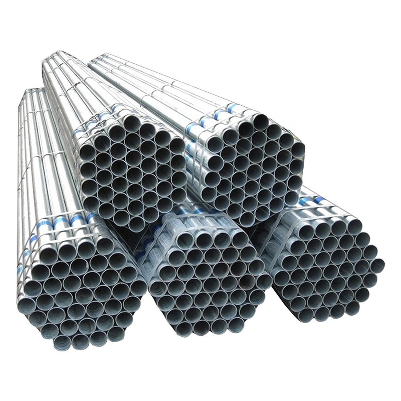 250 mm doorsnede gegalvaniseerde buis 10 inch ronde gegalvaniseerde stalen buis en gi-pijp gegalvaniseerde buis voor kassen veelzijdig