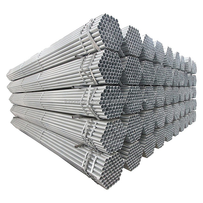 ASTM A53 Gr.B DN350 Warm gedompeld 1/2 3/4 1 2 1.5 6 inch GI Zink Ronde buis Voor gegalvaniseerd stalen buis voor structurele ondersteuning