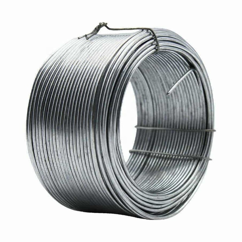 30 g Coating Gi Draad Elektrogalvaniseerde ijzeren draad 0,7 mm 1,2 mm 1,6 mm 1,8 mm 2 mm 2,5 mm Bailing draad Speciaal vrij snijbaar staal