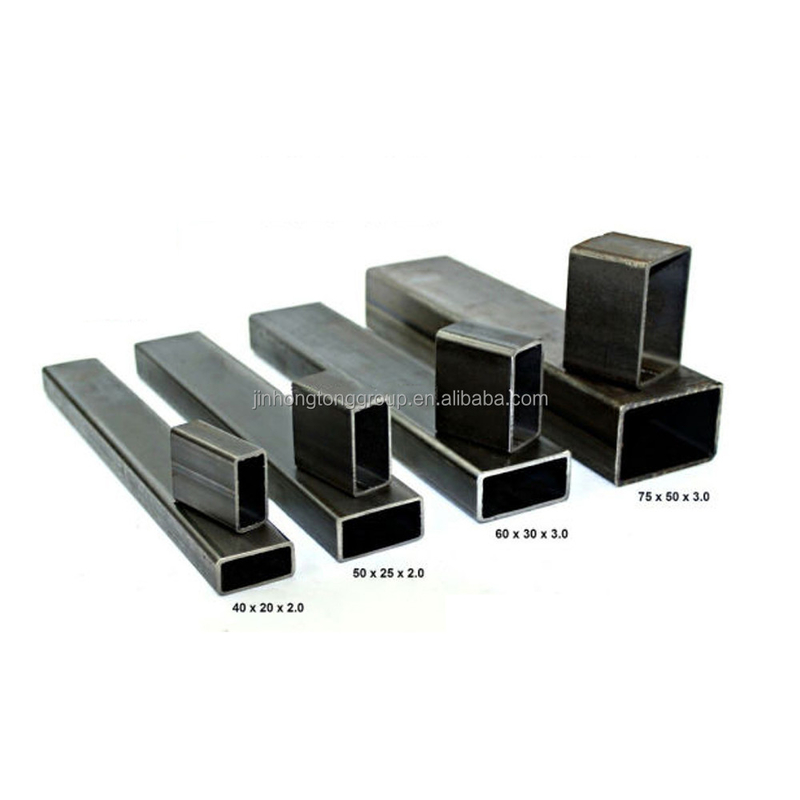 3M 4M 5M 6M Carbon Steel Square Tube Rectangular Steel Pipe with Round Shape Facturing by Actual Weight Q235 Q235B Q345 Q345B