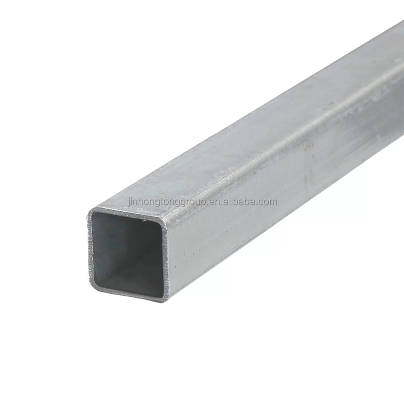 Plastic Pipe Cap Niet-legering Hot-dip gegalvaniseerd vierkant staal buis 75x75mm voor kas bouwmateriaal levering