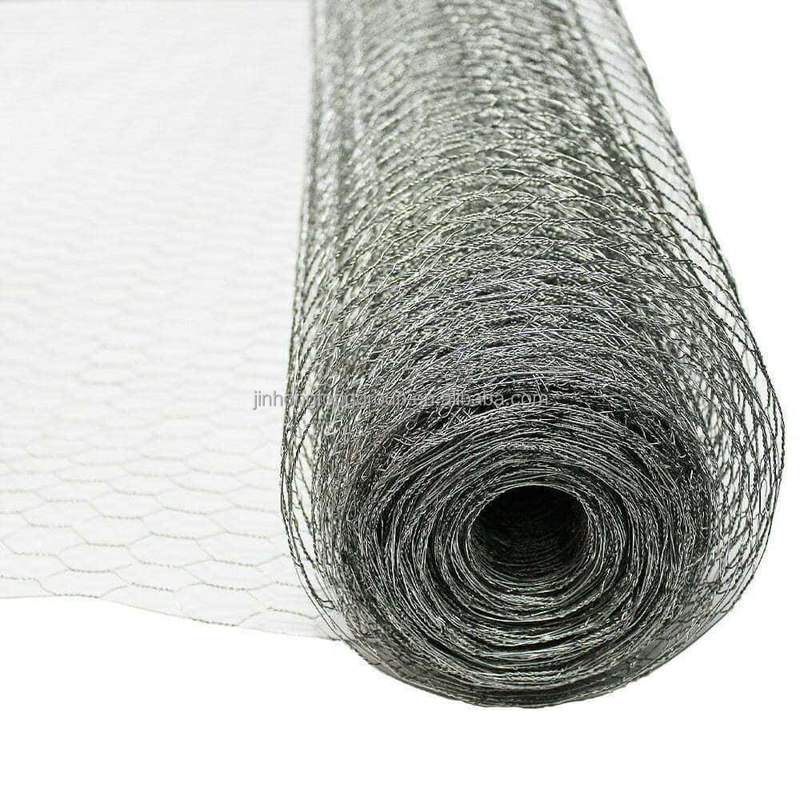 Gegalvaniseerde 60 80mm staal kippennetten hek boerderij Triple Twist PVC bedekt zeshoekig draadnet Twill weven en op maat snijden
