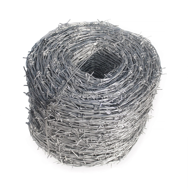 Barrellengte 1,5 cm-3,0 cm ijzeren draad PVC bedekt of gegalvaniseerd Razor Wire Concertina met hoge treksterkte