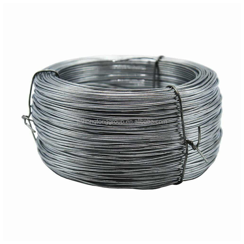 0.38-4mm spoeldiameter ijzerdraad zilver elektro gegalvaniseerd 2mm gegalvaniseerde draad voor langdurige binding