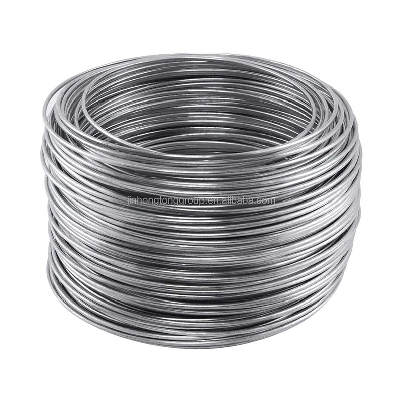 Aanvraag van de klant Warm onderdompeld gegalvaniseerd zacht staal MS GI Draad 0,7 mm 0,8 mm 1,2 mm 1,6 mm 1,8 mm 2 mm Diameter met zwart oppervlak