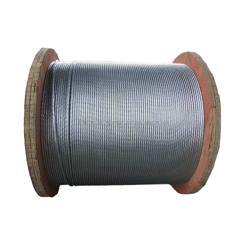 Spiraalgewicht 10kg-800kgs/spiraal 6x36 6x19 Winch Crane Hoisting Wire Rope Steel Custom Galvanized Carbon Steel CCS Free Cutting