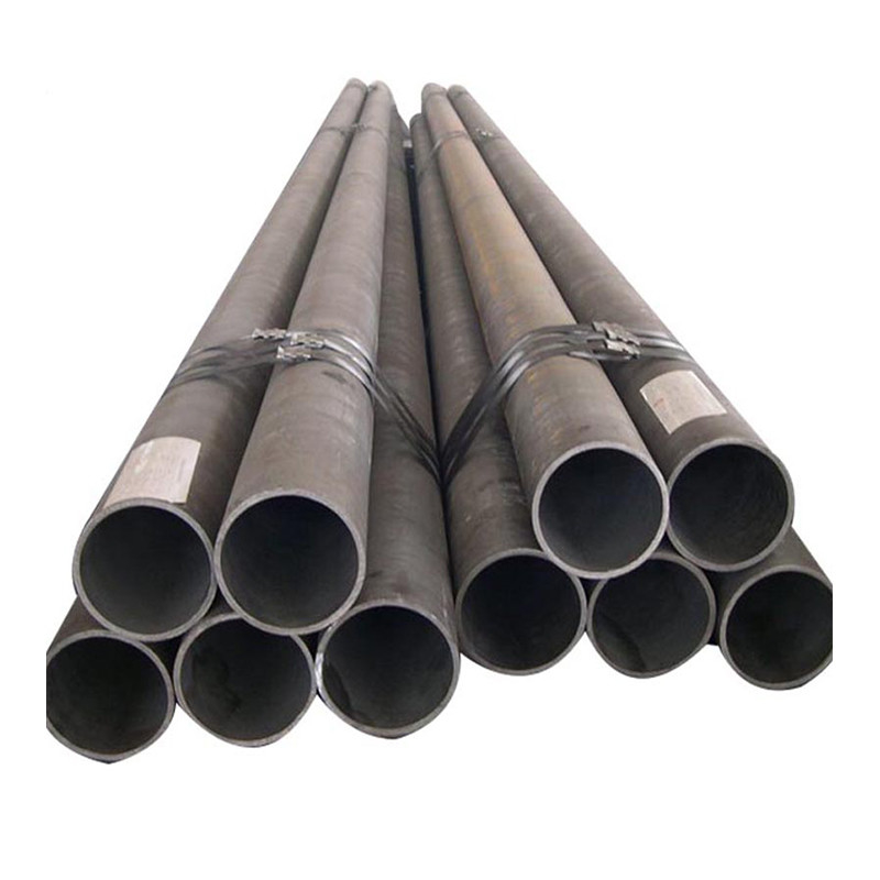 ISO9001-gecertificeerde ASTM A53 naadloze koolstofstaalpijpen P235GH Pipeline End Bevel Black Painted 4'' Steel Pipes