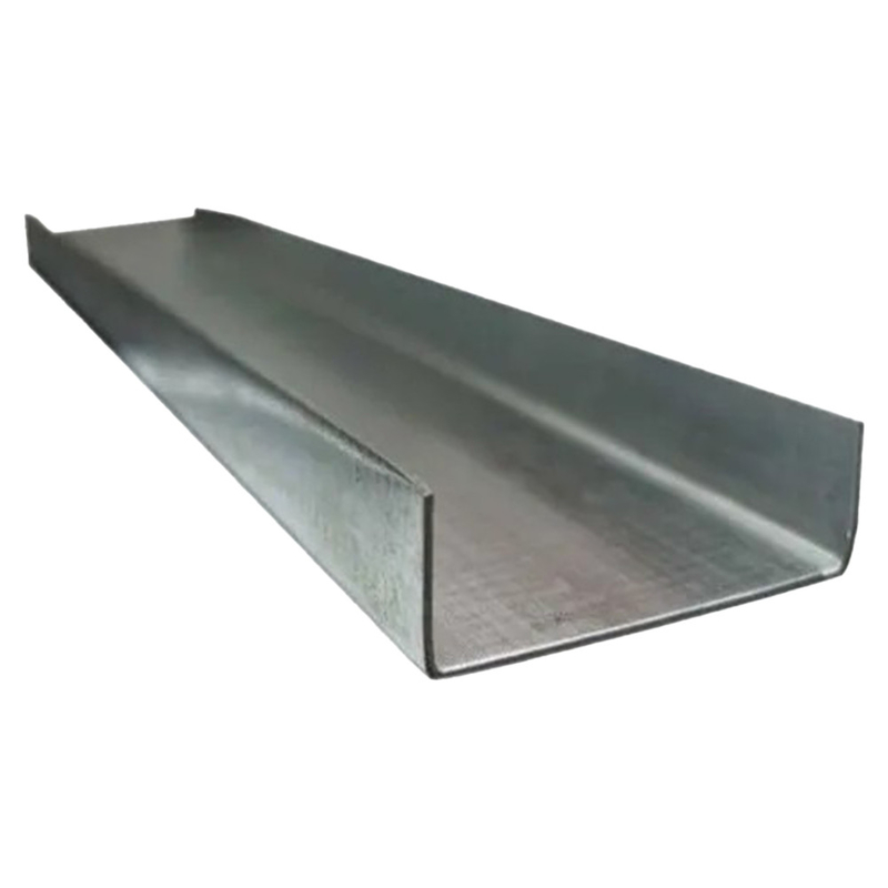 SS400 niet-gelegeerd Q235B Q345B gegalvaniseerd koolstofstaal U-balk kanaalstaalprofiel voor bouwondersteuning
