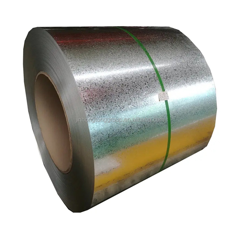 Bouwmateriaal DX51D Z gi zinkgecoat gegalvaniseerd staalrol/strook/spoel met minimale spangel en BIS-certificaat