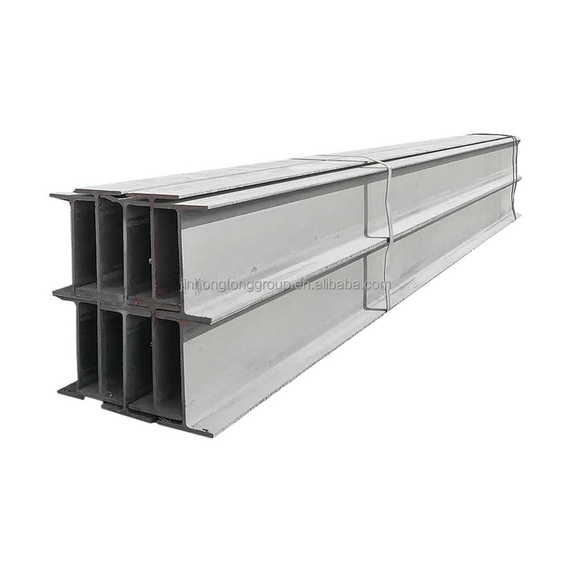ASTM A29M HW HM HN HT Structurele staal warmgewalste H-balk voor gewogen structuur 5-34 mm Dikte factuur volgens feitelijk gewicht
