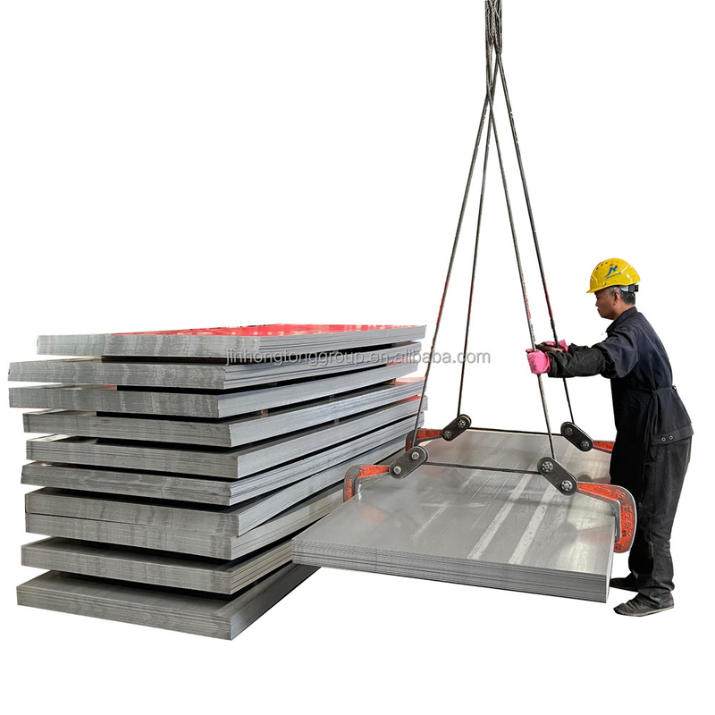 Q235 SPCC DC01 DC02 DCO4 koudgewalst 130 0,12-2,0 mm*600-1250 mm Skin Pass Carbon Steel Plate voor gebouwconstructie