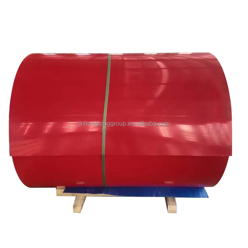 Op maat gemaakte PPGI-staal spoel voorgeverfde gegalvaniseerde spoel 0,38 mm 0,46 mm Punching Processing Service voor aanpassing