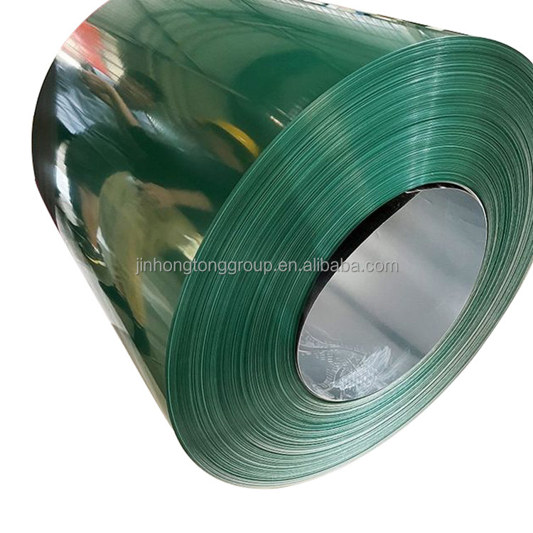 0.45mm PVDF Oppervlak PPGI spoel Wit kleur Hout graan Gedrukt PPGI staal spoel Vervaardiging met 5-7 micron verf terug