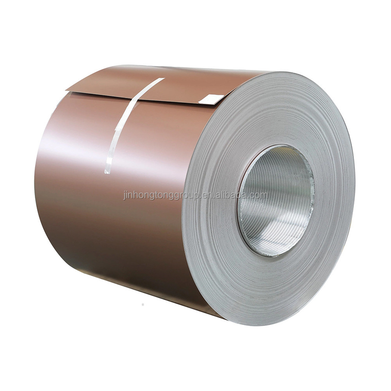 3003 Aluminium striprol met gouden kleur voor voedsel deur en raam Tolerantie ± 1% monster vrij