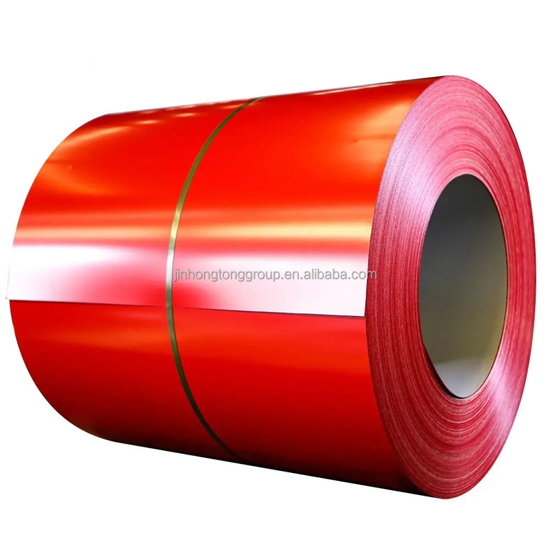 Hoge lof DX53D Kleurbedekte stalen spoel PPGL Kleur voorgeverfde gegalvaniseerde staalplaten Spoel met zinkcoating 20g-275g/m2
