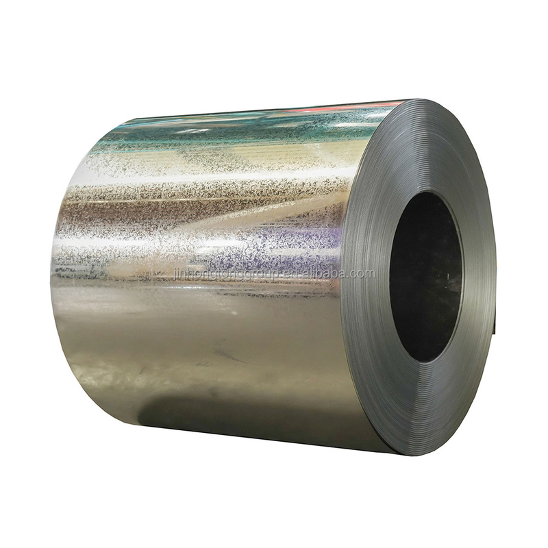 Normale spangels met zink gecoate koolstofstaal spoelen 0,8 mm 60 g 100 g 150 g 200 g voor het maken van golvende vellen met een lage koolstof GI / GL