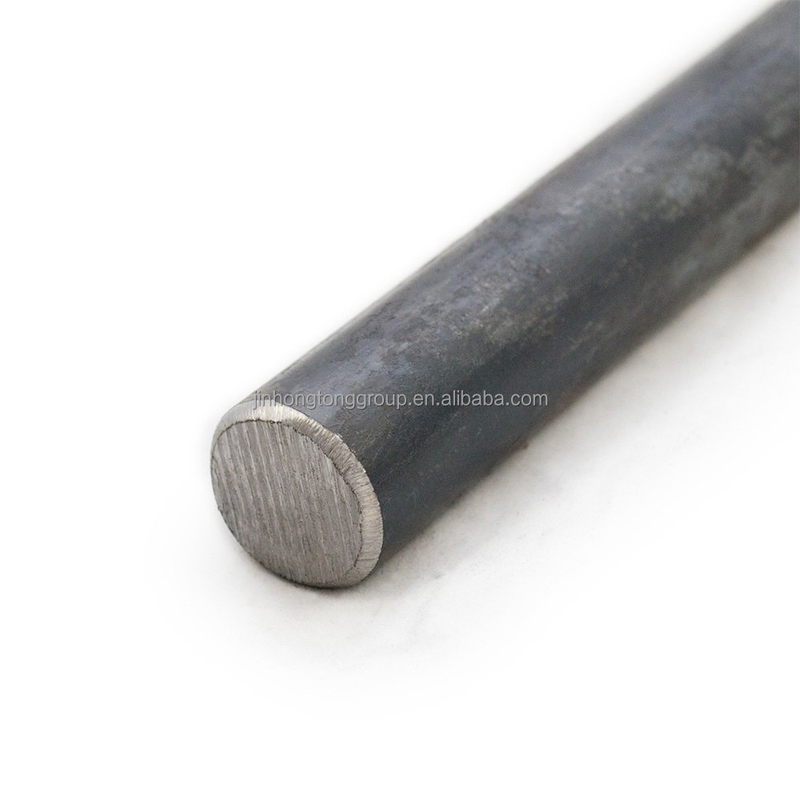 Industrie Gebouwmateriaal Q235 Q255 Q345 Warmgewalst koudgewalst rond staalstaaf voor maatmaat en diameter