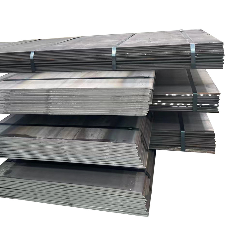 Goedkwaliteit ASTM A36 SS400 Q235 Q345 Q355 Warmgewalst koolstofstaalplaat voor gebouwbouw