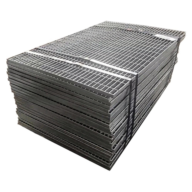 Gegalvaniseerde metalen stalen rooster, aluminium rooster koolstofstaal rooster gangpad platform trappen trappen loopgraaf drainage dekking