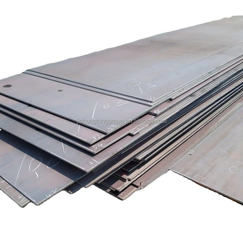 Een ruime keuze aan warmgewalste koolstofstaalplaten, 2*1250*6000 mm, verkrijgbaar in de soorten Q355, SS400 en Q195.