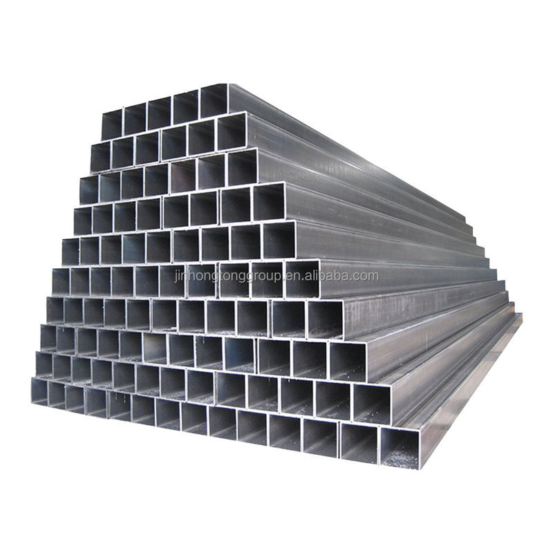 S235jr Ss400 A500 Carbon Steel Gelast Vierkante Buis En Buizen Vierkante Stalen Holle Sectie Vierkante Zwarte Stalen Buis