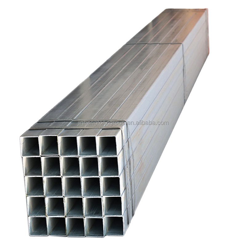 En10219 St37-2 20x20 25x25 40x40 50x50 60x60 20x40 30x50 150x150 Holle sectie Vierkante buis gegalvaniseerd stalen rechthoekige buis